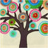 Dimensions Retro Tree Crewel Embroidery Kit, 9.5'' x 9.5''