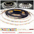 Led Strip Lights Battery Powered with Remote Control?5M / 16.4ft Battery Powered String Light with Led Light Battery Powered Flexible Ribbon Light, 300leds Cool White (White)