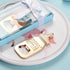 Yuokwer 12pcs Bottle Opener Baby Shower Favor for Guest,Rose Gold Feeding Bottle Opener Wedding Favors Baby Shower Giveaways Gift to Guest, Party Favors Gift & Party Decorations Supplies (Blue, 12)