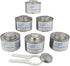 Lot45 6 Hour Cooking Fuel Wick Chafing Dish Fuel Cans for Food, Burners for Chafing Dishes, 6-Pack and Free Lid Opener