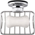 iPEGTOP Super Powerful Vacuum Suction Cup Shower Soap Dish - Strong Rustproof Stainless Steel Soap Saver Sponge Holder for Bathroom & Kitchen Sink, 2 Pack