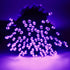 QINOL 2-Pack 200LED 72FT Solar Christmas Decorations Lights Green Wire String Mini Lights Outdoor, Waterproof 8 Modes Decorative Twinkle Lights for Xmas Tree (Purple)