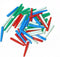 WE Games 48 Standard Plastic Cribbage Pegs w/ a Tapered Design in 4 Colors - Red, Blue, Green & White