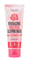 Soo'AE Revitalizing Rose Petal Sleeping Mask - Energizing Restoring, Tube 1 EA Overnight Gel Mask Youthful Clarity Moisturizing and Hydrating, Anti-Aging, Brightening facial skin care with Rose water