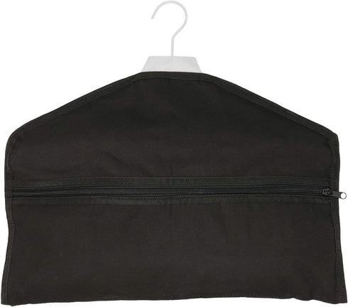 SafeSpot Hanger Diversion Safe Inside Pocket – Extra-Wide Zippered Opening to Hide Money Stash Jewelry Documents - Hidden Closet Safe for Home, Travel, Office, Dorm (Hanger Safe)