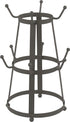 Spectrum Diversified 10676 Stripe 10 Mug Holder, Industrial Gray