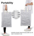 Lifewit 72L Freestanding Laundry Hamper Collapsible Large Clothes Basket with Easy Carry Extended Handles for Clothes Toys, Grey