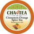 Cha4Tea 36-Count Cinnamon Orange Spice Herbal Black Tea Pods for Keurig K-Cup Brewers