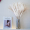 70 Pcs | 35 Pcs White Pampas & 10 Pcs White Bunny Tail & 20 Pcs Reed Grass 5 Pcs White Reed/Natural Dried Pampas Grass for Flower Arrangements Home Decor