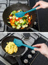 StarPack Home Premium Silicone Spatula Set (2 Small, 2 Large) - Rubber Spatulas Silicone Heat Resistant to 600°F - Hygenic One Piece Design, Non Stick Kitchen Spatula Set (Teal Blue)