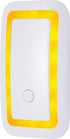 GE home electrical GE Enbrighten SleepLite LED Night Light, Plug-in, Dusk-to-Dawn Sensor, Melatonin, Natural Sleep, Amber Glow, Ideal for Bedroom, Nursery, Bathroom, 39977, 1 Pack, White | Dimmable