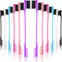 Yaomiao 12 Pieces Hair Edge Brushes Double Sided Edge Control Hair Comb Brushes Eyebrow Brush for Women Girls Natural Styling Hair Edge Brushes Combo Pack Smooth Comb Grooming 6 Random Color