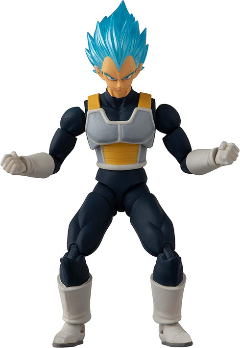 Dragon Ball Super: Evolve - Super Saiyan, Super Saiyan Blue Vegeta Action Figure, 5-inch