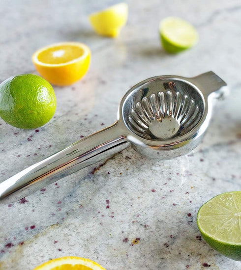 Fresh Menu Kitchen Premium Quality Citrus Squeezer - Heavy Duty Lime and Lemon Squeezer That's Great for Juicing Oranges - Includes 10 Free Recipes