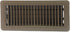 Accord ABFRBR410 Floor Register with Louvered Design, 4-Inch x 10-Inch(Duct Opening Measurements), Brown