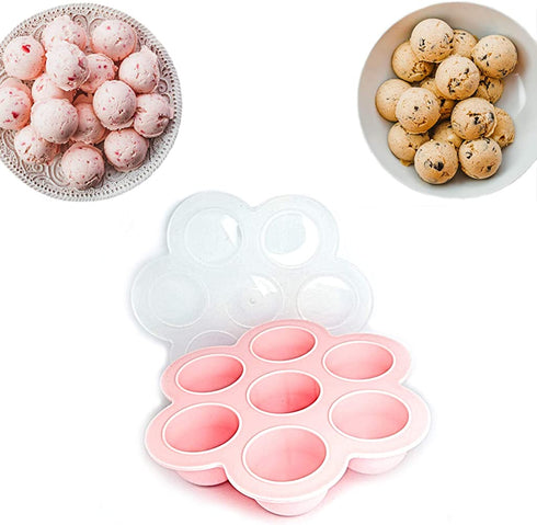 Keto Fat Bomb-Dessert Molds and Recipe Tray with Easy and Simple Low Carb, High Fat Treats