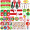 Max Fun 72Pcs Christmas Party Toys Assortment for Christmas Stocking Stuffers Party Favors Prizes Box Toy Assortment Classroom