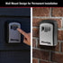 Master Lock 5401D Set Your Own Combination Wall Mount Lock Box, 5 Key Capacity, Black