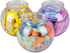 16 Oz Plastic Fish Bowl (6 Pack) 4 Inch Heavy Duty Plastic Ivy Bowls, for Candy, Carnival Games, Prizes, Centerpieces and Party Decoration Supplies, BPA-Free