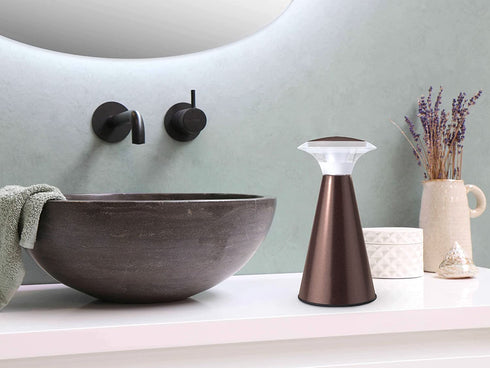 LIGHT IT! by Fulcrum 24411-107 Lanterna Touch Single Pack, Bronze