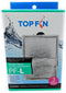 Top Fin Silenstream PF-L Refill for PF20, PF30, PF40 and PF75 Power Filters 6.5in x 4.5- (3 Count)