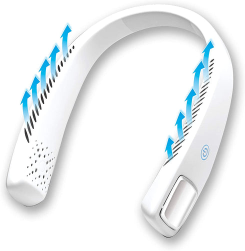 Ontel Arctic Air Freedom Portable Personal Air Cooler and Personal 3-Speed Neck Fan, Hands-Free Light-weight Design, Cordless and Rechargeable