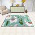 Linomo Area Rug Alpaca Cactus Lama Llama Floor Rugs Doormat Living Room Home Decor, Carpets Area Mats for Kids Boys Girls Bedroom 31 x 20 Inches