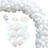 ZHIREPYU White Balloon Garland Arch Kit,100 Pack White Balloons 12inch 5inch,Matte White Latex Balloon Arch Kit for Baby Shower Birthday Wedding Graduation Party Decorations Supplies