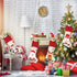 Dreampark Christmas Stockings 4 Pcs - 18" Large Xmas Stockings - Santa Snowman Reindeer Penguin for Christmas - Decorations Home Party Supplies & Kids Gifts