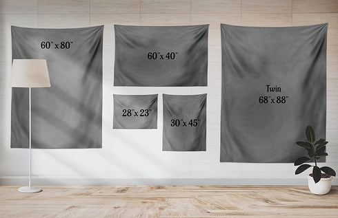 Ambesonne European Tapestry, Spanish Alley Rock Houses and Plants Latin Tourism Scene Mediterranean Print, Wide Wall Hanging for Bedroom Living Room Dorm, 60" X 40", Cream Green