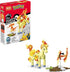 Mega Construx Pokemon Power Pack Ponyta Construction Set with Character Figures, Building Toys for Kids (70 Pieces)