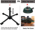 Christams Tree Stand, Heavy Duty Xmas Tree Stand Base for 4 to 10FT Artificial Trees 2.1 Inch Diameter Folding Metal Tree Stand