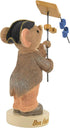 Enesco Tails with Heart Americana Benjamin Franklin Mouse Figurine, 2.99 Inch, Multicolor