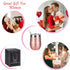 Mimi Gifts for Grandma, Mimi™s Sippy Cup Wine Tumbler with Lid and Straw, Funny Birthday Christmas Gifts for New Grandma, Mimi, Grandmother, Mom, 12 Oz Insulated Stainless Steel Tumbler, Rose Gold