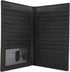 AG Wallets Genuine Leather Mens Long ID 19 Credit Card Security Wallet Black (RFID_Black)