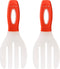 Dexas Long Handled Salad Hands, Red