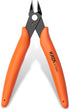 KATA 5 Inch Micro Wire Cutter,Precison Mini Flush Cutters and Clean Cut Pliers for Electronics,Model,Jewelry,Model Kits,Orange