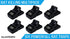 Rat Traps that Work (6 Pack) - Easy to Bait and Set, Reusable Best Rat Trap that Work Indoors and Out, Large Mouse Traps for House, Home, and Garden, Snap Trap Rat Traps Indoor Rat Trap Outdoor
