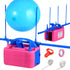 Party Zealot Electric Balloon Inflator Dual Nozzles with Balloon Sizer Air Pump US Standard Plug for Balloon Arch, Balloon Column Stand, and Balloon Decoration