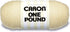 Caron One Pound Solids Yarn, 16oz, Gauge 4 Medium, 100% Acrylic - One Pound Cream - For Crochet, Knitting & Crafting ( 1 Piece )