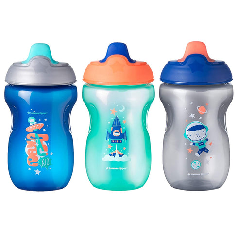 Tommee Tippee 'Sippee' Toddler Sippy Cup | Spill-Proof, BPA-Free – 9+ months, 3 Count(Pack of 1)