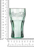 Libbey Green 6.25 Oz. Coca Cola Juice Glasses (4.5 inches tall) - Set of 4