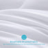 HOMBYS Lightweight Twin Down Alternative Quilted Comforter Twin Size - All Season Plush Microfiber - Machine Washable Duvet Insert- Warmth Bed Comforter ( Twin, White)