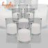 Hyoola European Votive Candles Unscented - 10-Hour Burn Time - White - 50 Pack, European Made