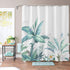 CHICHIC 71x71 Inch Shower Curtain for Bathroom Shower Curtain Set Fabric Shower Curtain with Hooks Thickening Waterproof Bathroom Decorations Tropical Leaves Shower Curtain