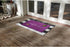 AAZZKANG Purple Outdoor Mat Front Door Indoor Welcome Doormat,Anti-Slip Durable Rubber Door Mat,Low-Profile Design Ultra Absorb Mud Heavy Duty Entrance Rug