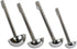 CucinaPrime Set of 4 Stainless Steel Soup Ladle 2 Ounce, 4 Ounce, 6 Ounce, 8 Ounce