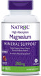 Natrol High Absorption Magnesium Chew Tablets, Purple, Cranberry, 60 Count