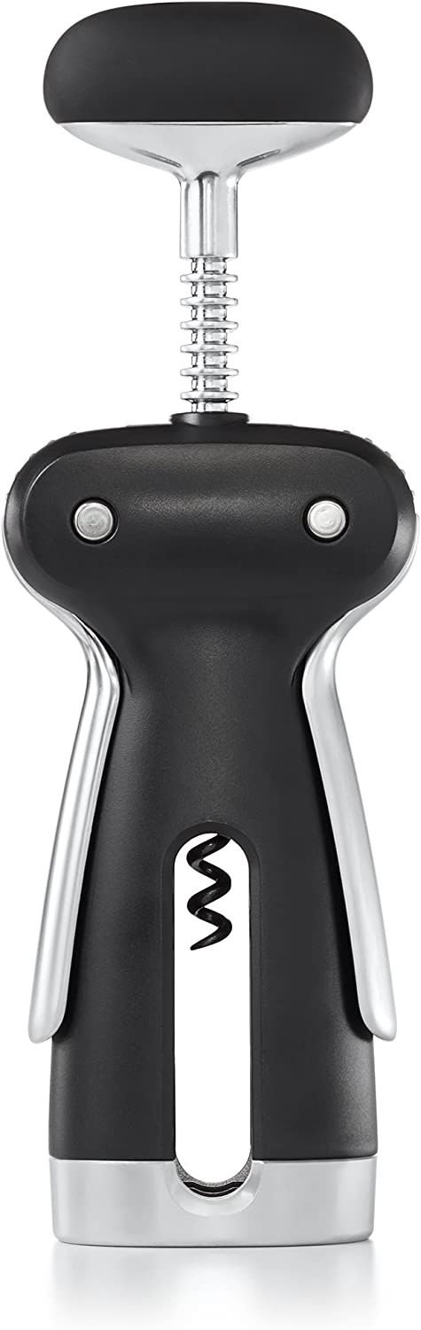 OXO SteeL Winged Corkscrew with Removable Foil Cutter