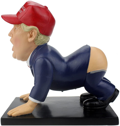 The Original Dump-a-Trump Pen Holder - Funny Donald Trump White Elephant Gift and Christmas Present